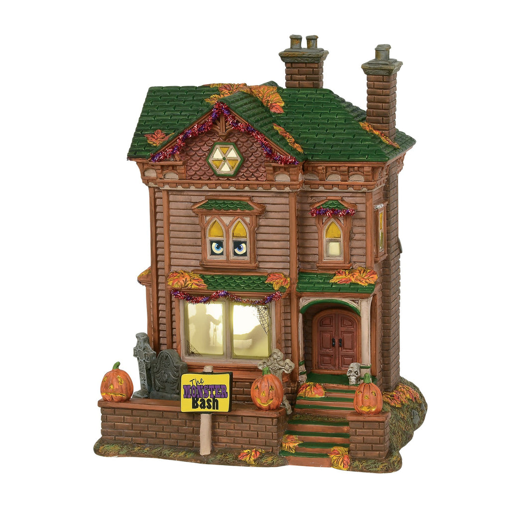 department 56 monsters of the deep Monster Mash Party House