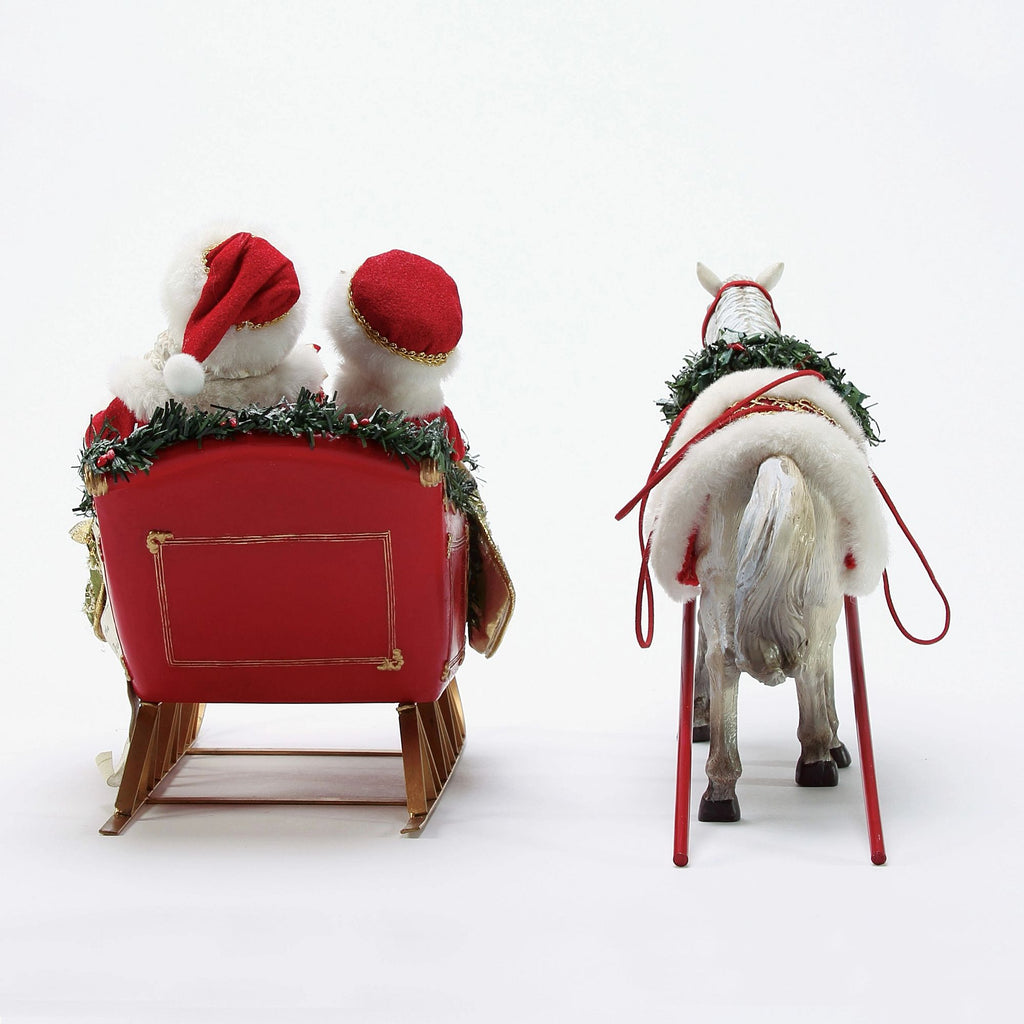 XMSPD One Horse Open Sleigh 6000717 – Department 56 Retirements