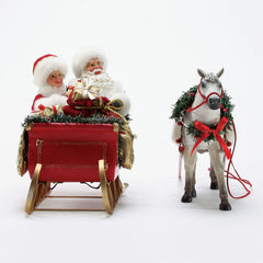 XMSPD One Horse Open Sleigh 6000717 – Department 56 Retirements