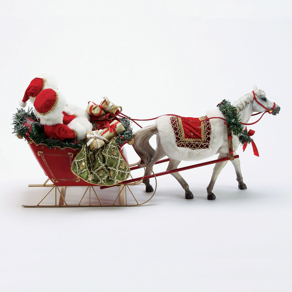 XMSPD One Horse Open Sleigh 6000717 – Department 56 Retirements