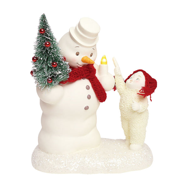 Lighting the Snowy Night