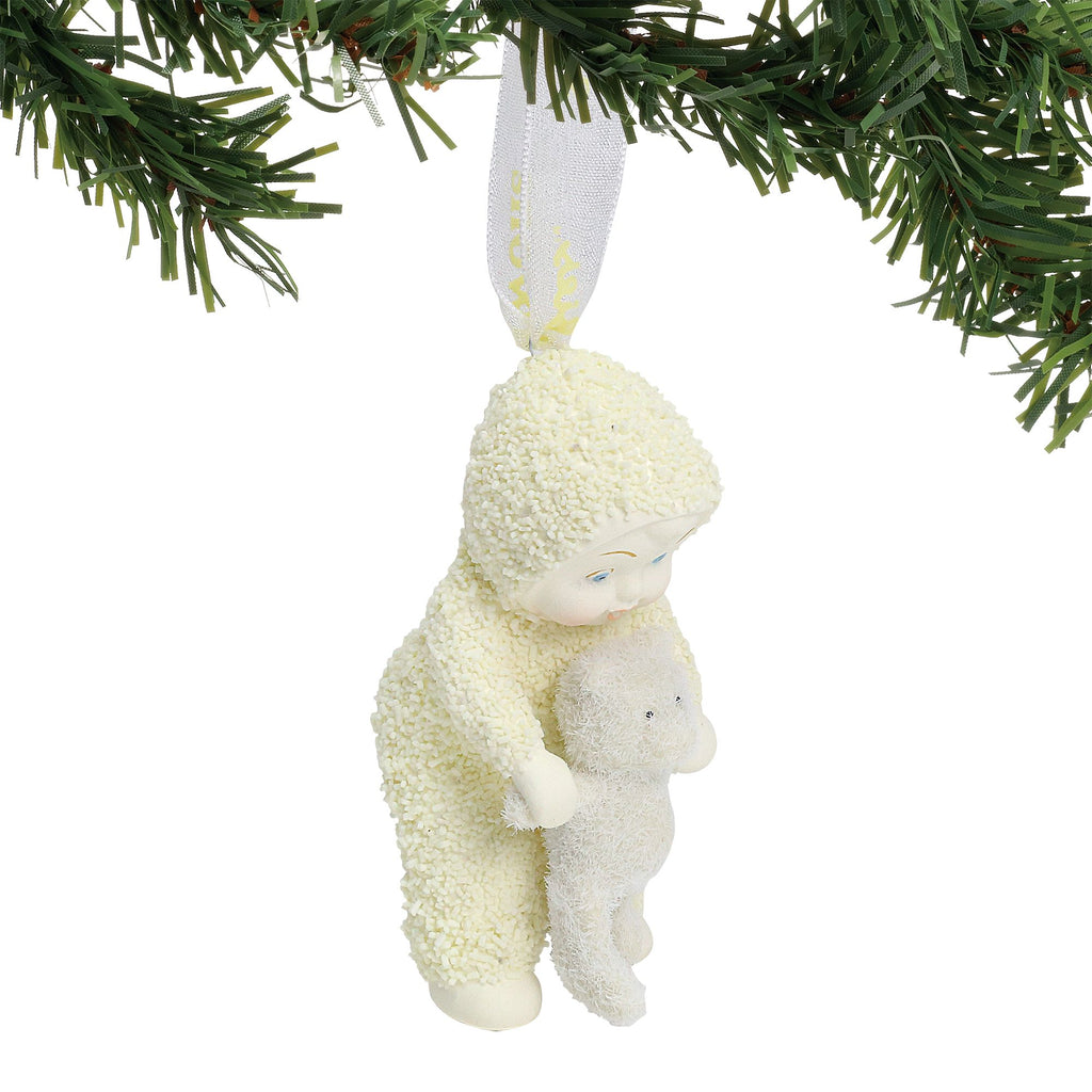 Baby with Bear Ornament