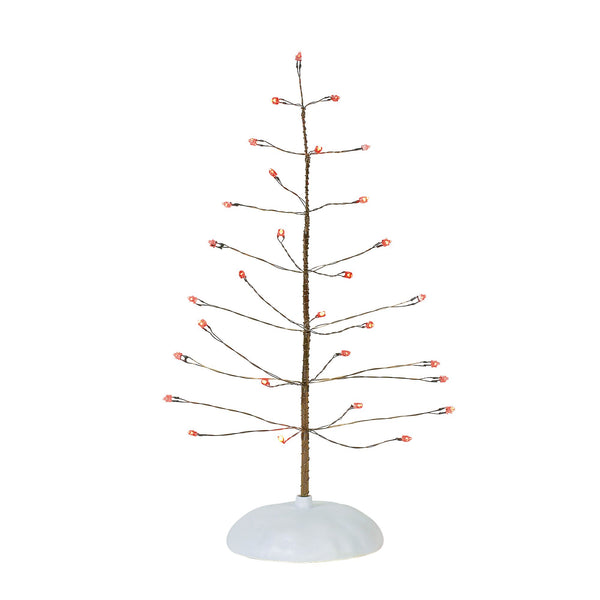 Dept 56 Village Accessories Christmas Gift Trees #53617 Set of 2 NO lights  read