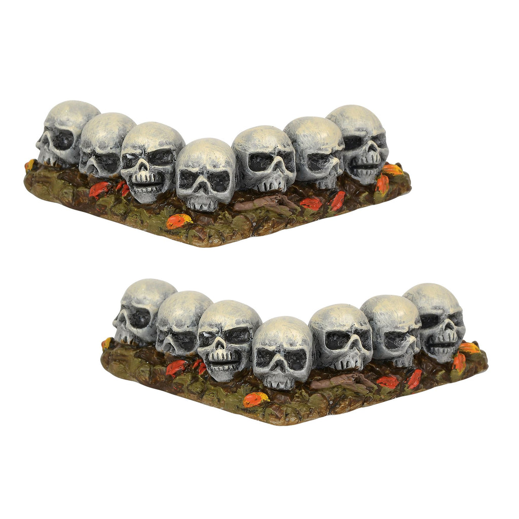 Row Of Skulls Curved
