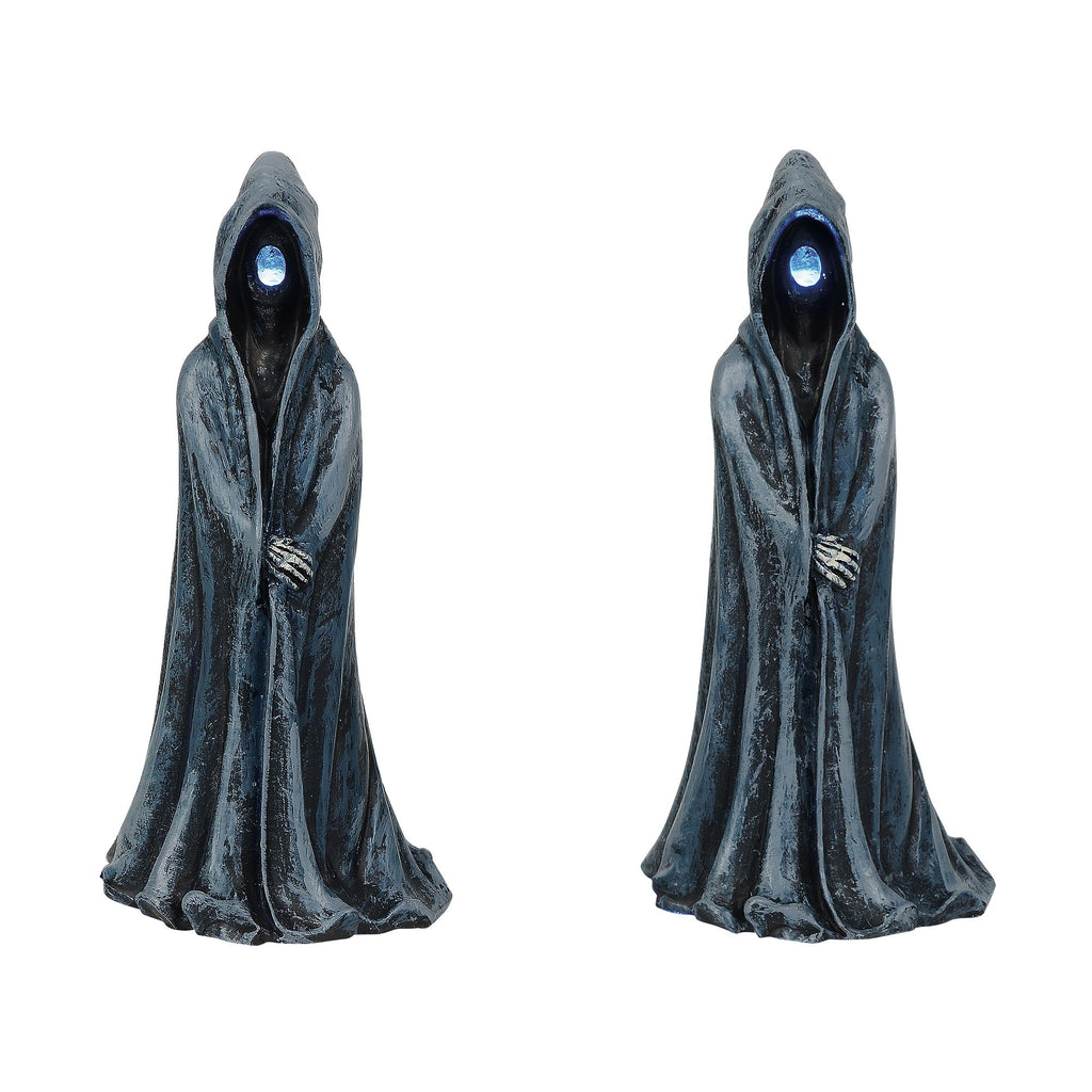 Lit Ghoulish Figures