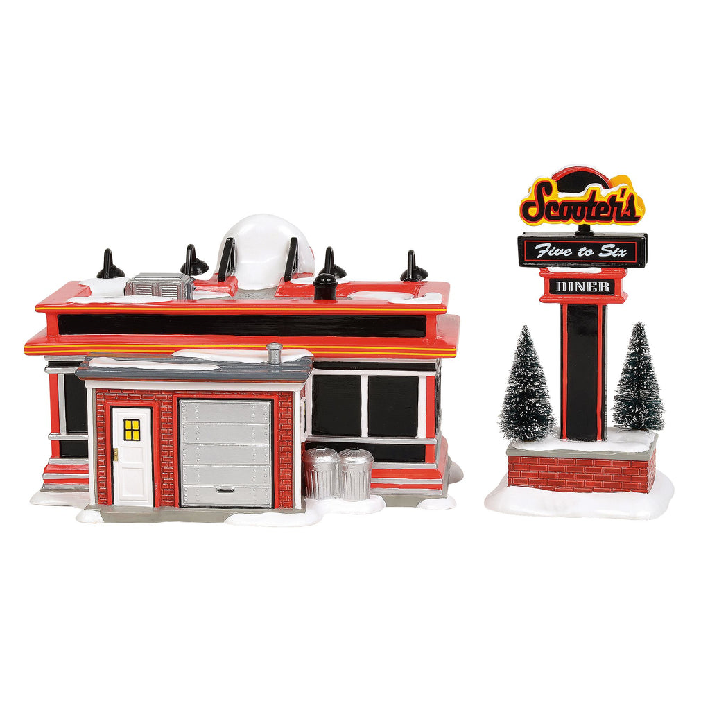 Scooter's Diner 6003135 – Department 56 Retirements