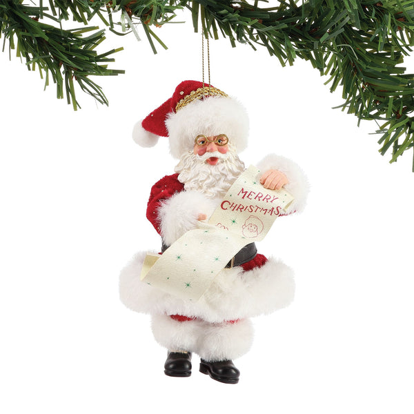 Merry Christmas Ornament