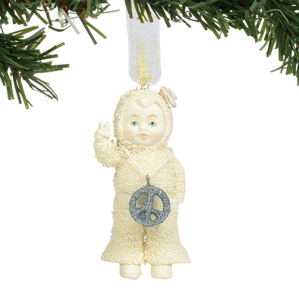 Peace & Love Ornament