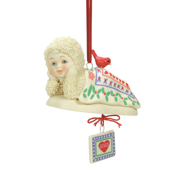 Quilted in Love, 2023 ornament