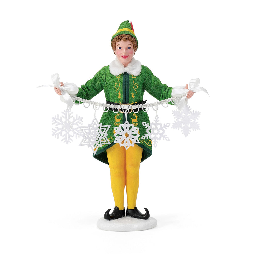Department 56 Buddy Making Snowflakes - Thumbnail 2