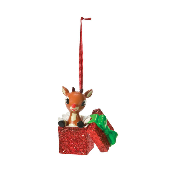 Glittered Rudolph's Surprise