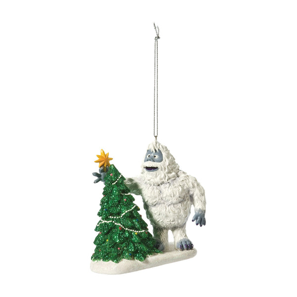 Gltered Bumble Places the Star