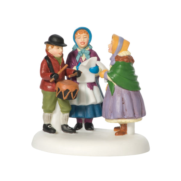 Caroling on Christmas Eve