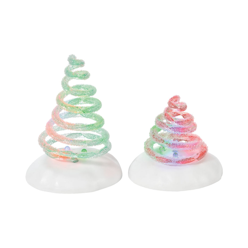 Lit Spiral Trees