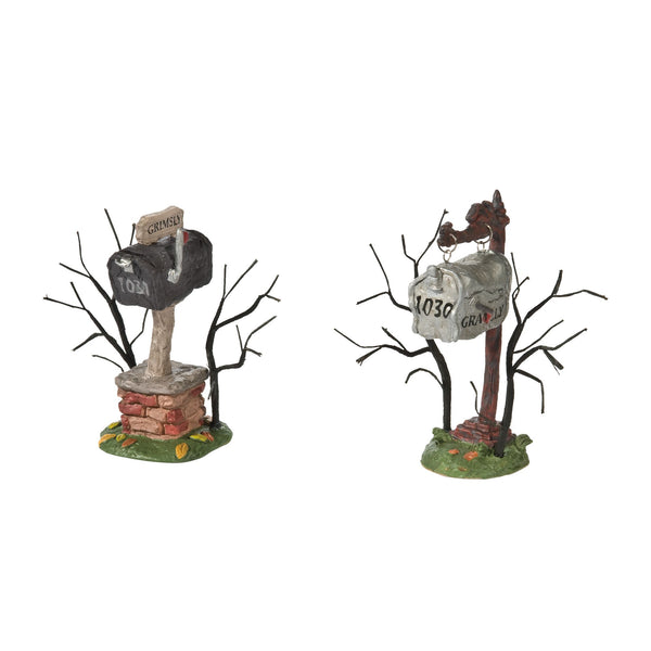Spooky Mailboxes