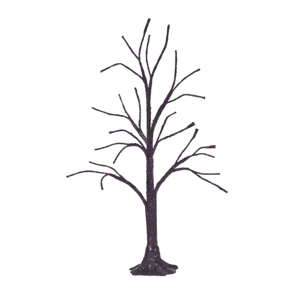 Purple Glitter Bare Brnch Tree