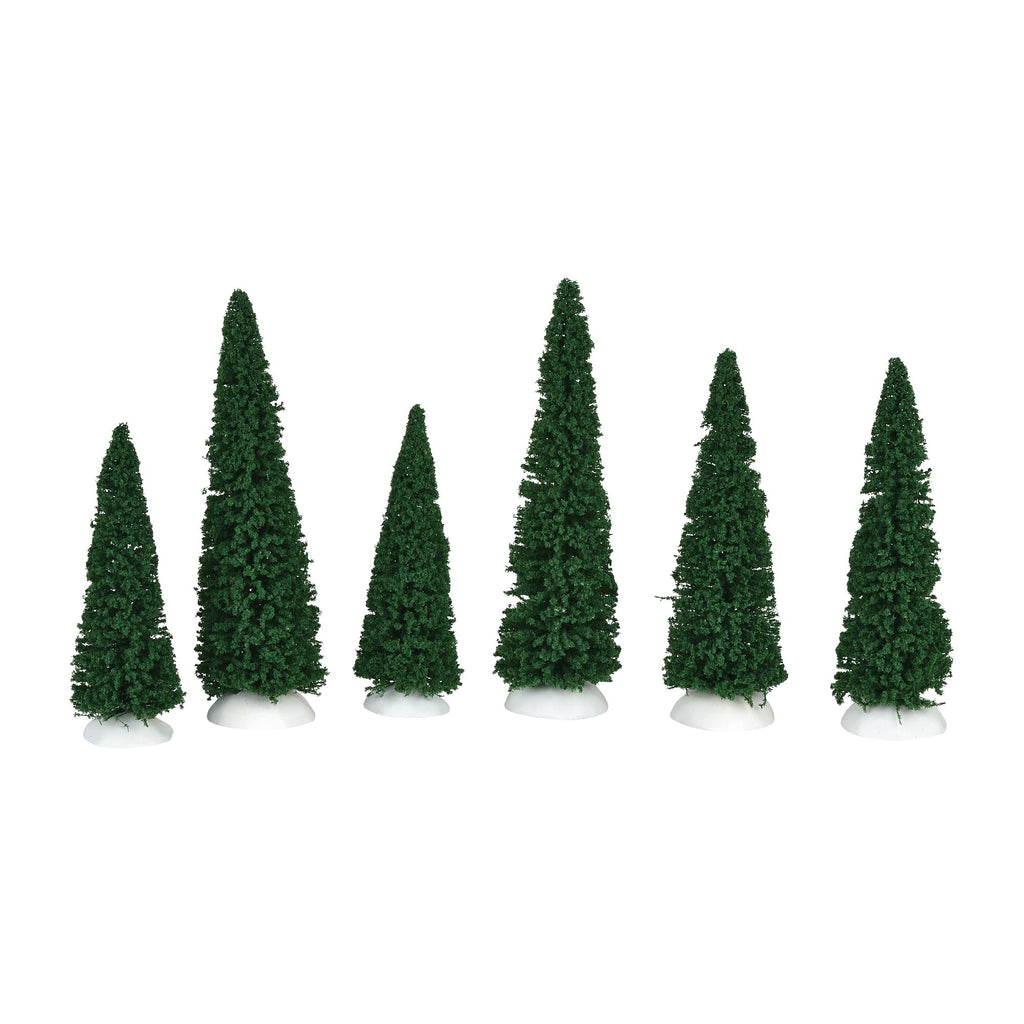 Heartland Spruce Trees, Set 6