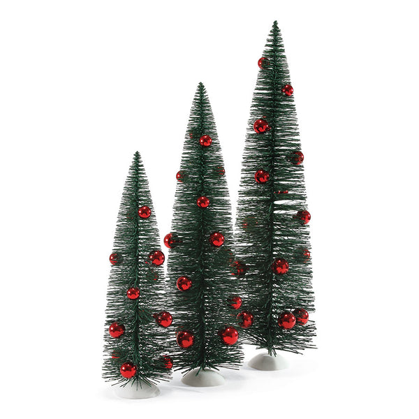 TREES GREEN TREES SET OF 3