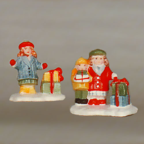 Shopping Girls With Packages