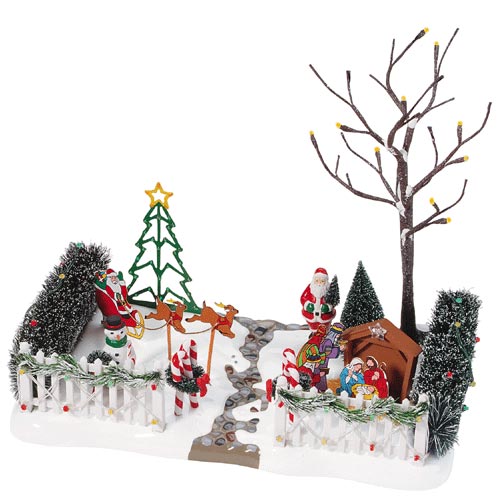 Festive Front Yard 56.52506 – Department 56 Retirements