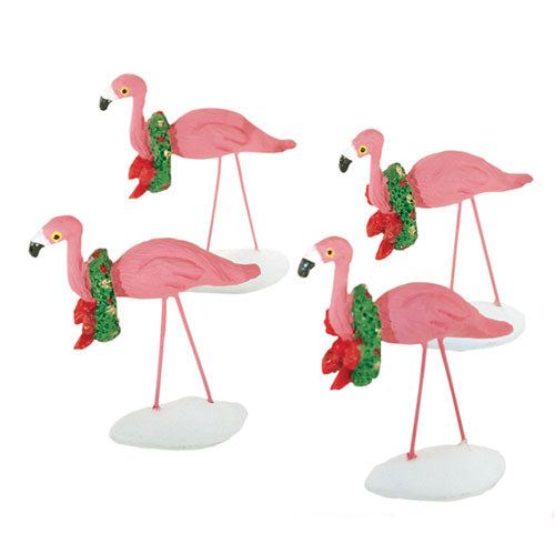 Village Pink Flamingos