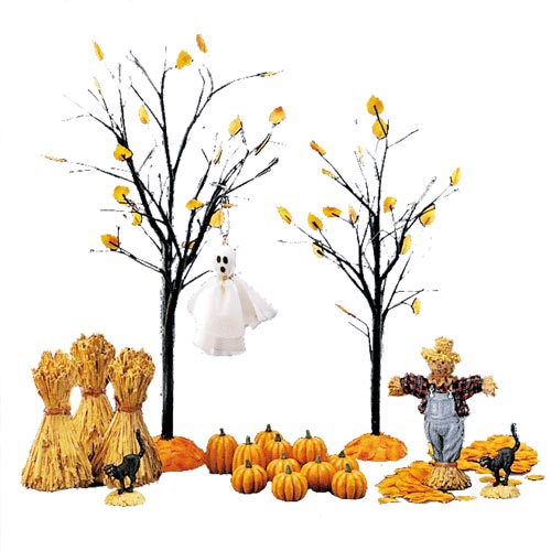 Village Halloween Set
