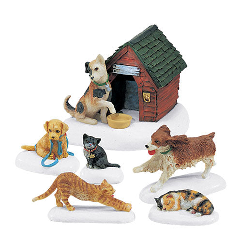 DEPT 56 GENERAL VILLAGE Accessories VILLAGE BACKYARD DOG HOUSE NIB