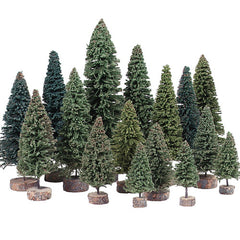 Natural Evergreens (Set of 16)
