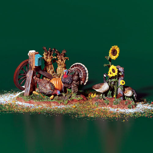 Turkeys/Geese In The Field