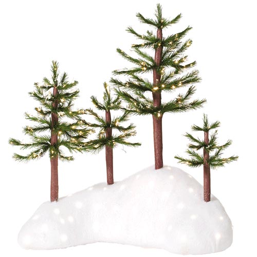 Fiber Optic Woods - Green Tree