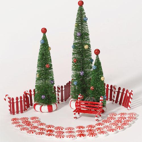 Peppermint Landscape Set