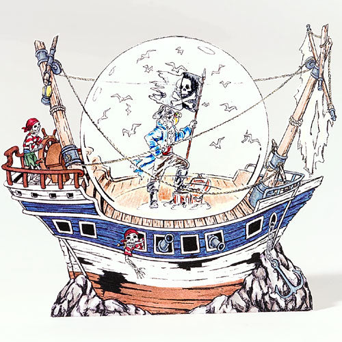 Haunted Ship Waterglobe