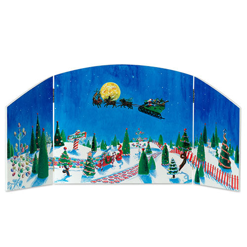 A Christmas Eve Flight Backdro