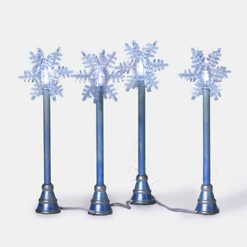 Snowflake Light Poles