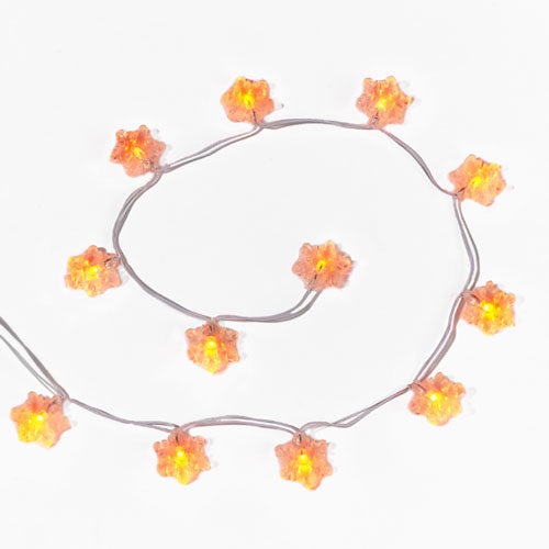 String Of 12 Snowflake Lights