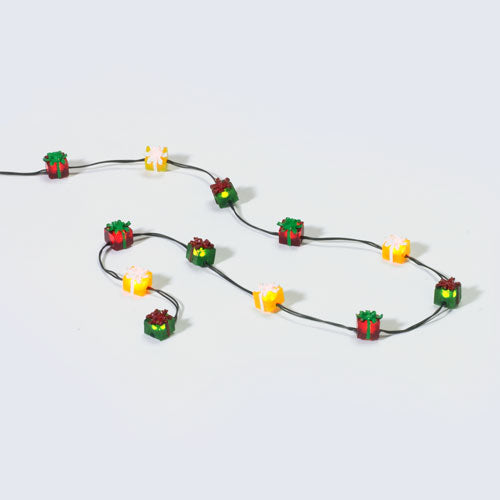 String of 12 Christmas Present