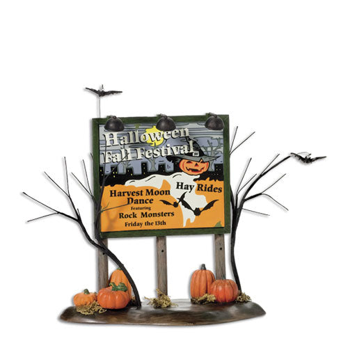Halloween Festival Billboard