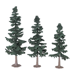 Flocked Pine Trees