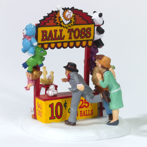 Ball Toss At The Carnival