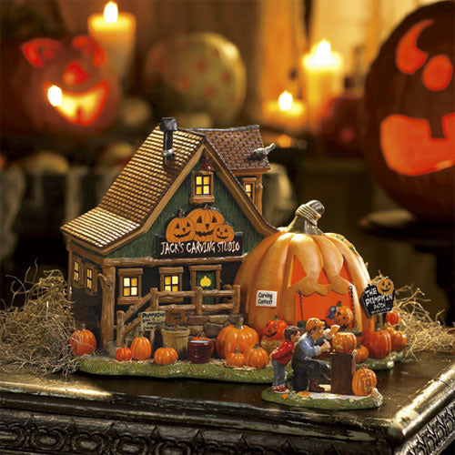 Jack's Pumpkin Carving Studio 56.54600 – Department 56 Retirements