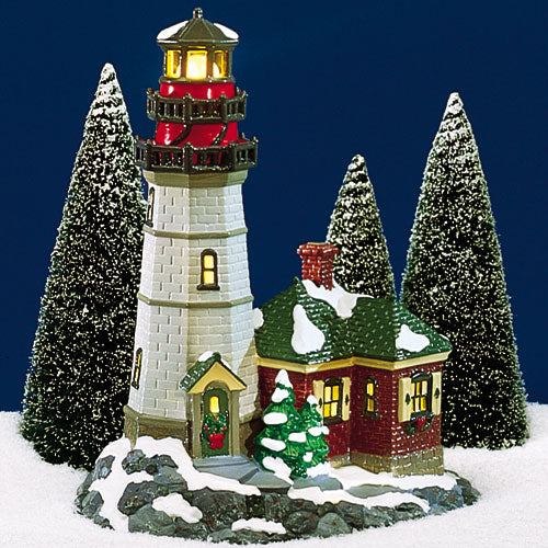 ジャック ディスカバーズ クリスマスタウン Department56ライトハウス Christmas Cove Lighthouse 56.54836 – Department 56 Retirements