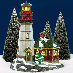 Retired Dept 56 store LIghthouse Lighted Building, The Original Snowhouse Series 1987