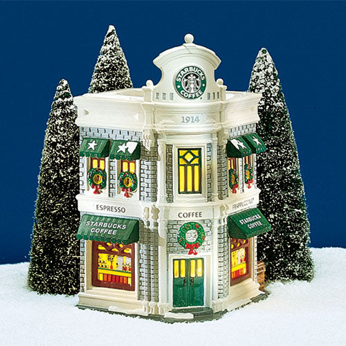 新品 超激レア【スターバックス】Dept56 snow village / STARBUCKS