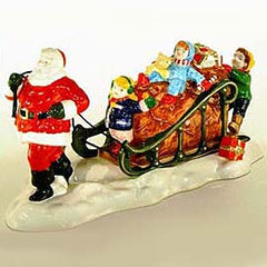 Dept. 56 2017 Santa Comes To Town 23rd In The Series #4058550 Dept. 56 2017 Santa Comes To Town 23rd In The Series #4058550