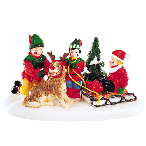 Department 56 Snow Village Santa's Little Helpers