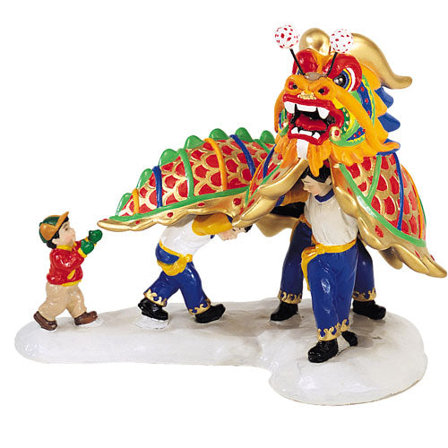 Dept 56 THE 2024 DRAGON PARADE 55032 SNOW Village D56 Chinatown Department 56 H15