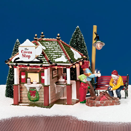 Dept shops 56 The Frozen Swirl Snow Village Lighted Christmas Building - 2001