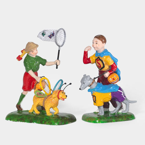 Statuetta Department 56 Snow Village - Per Collezione Halloween