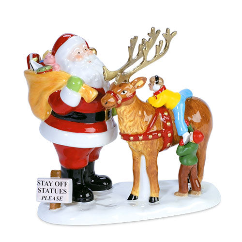 Main Street Town Santa