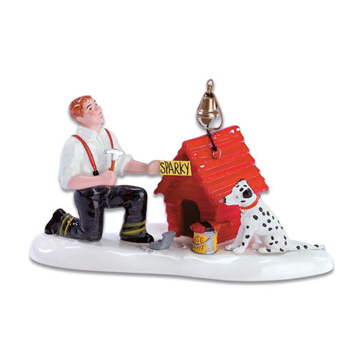 Sparky's New Doghouse